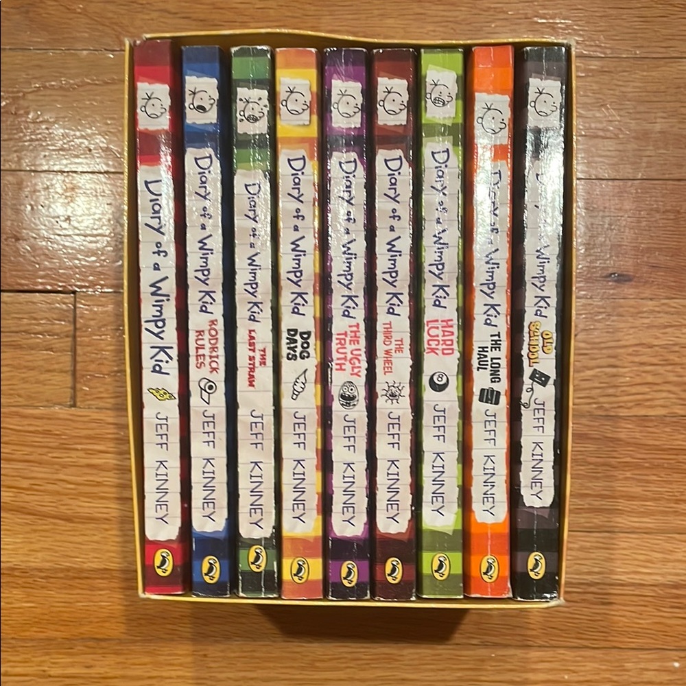 Diary of a Wimpy Kid Book Collection by Jeff Kinney